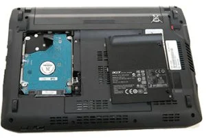 All-in-One computers can be the most difficult to access the drive unless they have a dedicated plastic cover on the back, or the disk is placed inside the base of the system as opposed to behind the screen. We have attached a few pictures below that may help you identify the drive on your system. You can also google your make and model drive removal (i.e. ‘hp envy x360 drive removal’), which will most probably produce results with explanatory videos for your specific model. As a final note on preparation, know that realistically, data recovery requires time, knowledge, effort, and money. So, unless someone knows they can get good value out of your data, we doubt they will ever bother trying to do so.