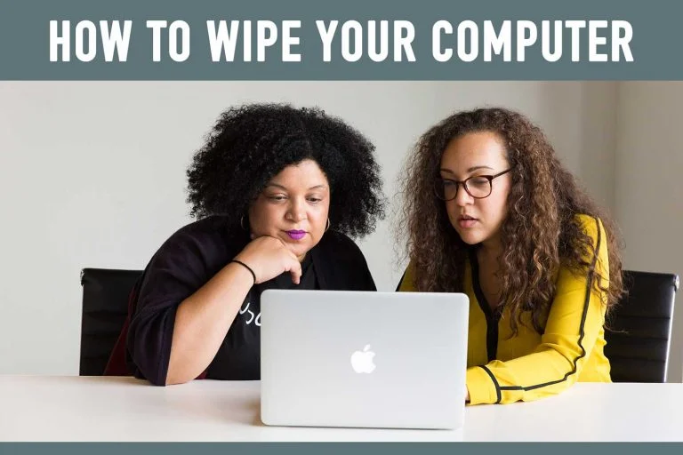 How to Wipe Your Computer Before Disposing