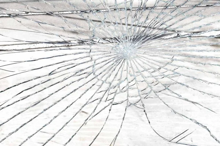 Cracked Computer Screen