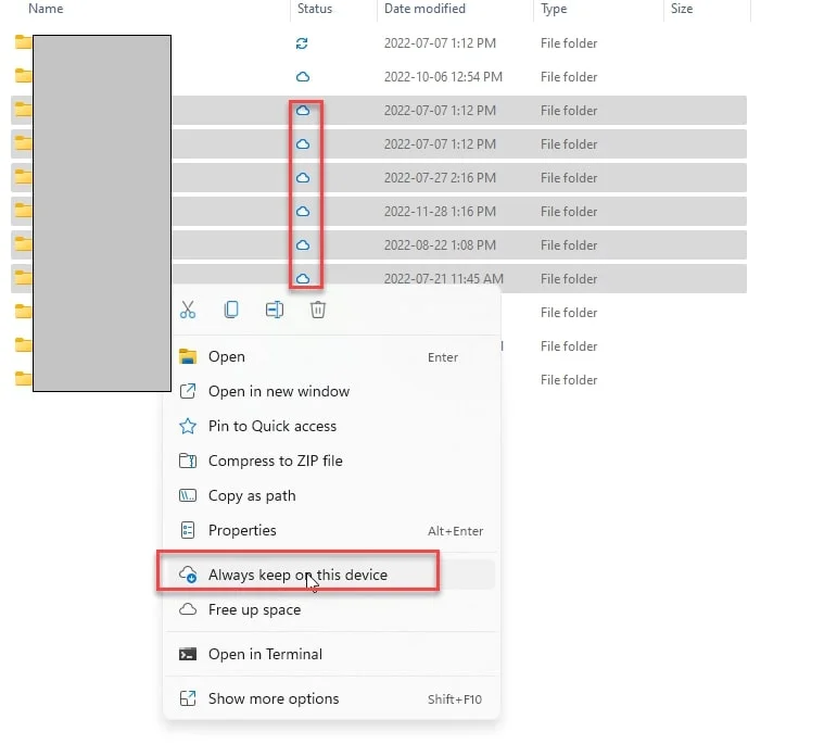 A backup is not a backup unless data resides in more than one location. Making a copy of your data to a different location and subsequently removing it from the initial location, is simply moving data in two steps and not actually backing it up. This happens often and sometimes even without the user's knowledge. In OneDrive’s case, ‘Files On-Demand’ may remove data from the local device, leaving it eventually only on the cloud, unless it was previously synced to a secondary device with more available storage.To avoid this scenario, you need to either completely disable the ‘Files On-Demand’ option on your system, or diligently use the ‘Always keep on this device’ feature that is part of ‘Files On-Demand’ mechanism.