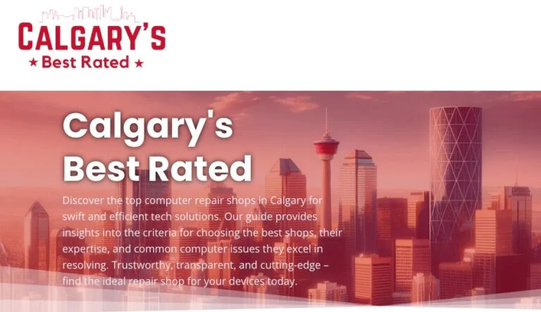 EezIT Named Best Computer Repair Shop in Calgary by Calgary’s Best Rated