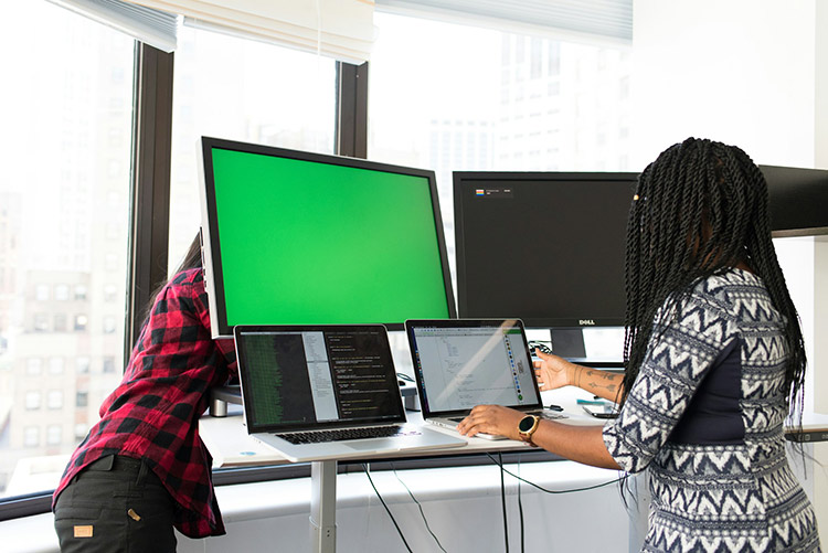 Calgary IT support tech fixing workstation issues