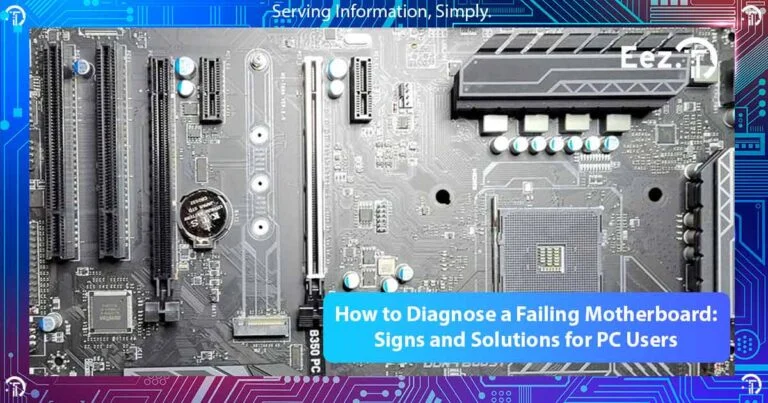 How to Diagnose a Failing Motherboard: Signs and Solutions for PC Users