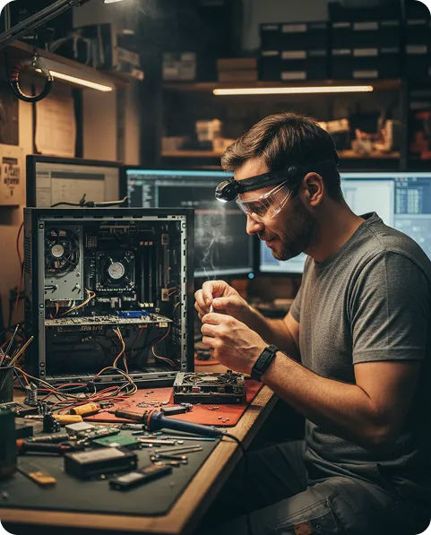 Our technicians carry common components during onsite visits, allowing many repairs to be completed without delays. For those looking for a trusted computer hardware shop in Calgary, we focus on reliability, transparency, and long-term performance. We service all major brands including Dell, HP, Lenovo, Acer, Asus, Microsoft devices, and Chromebooks.