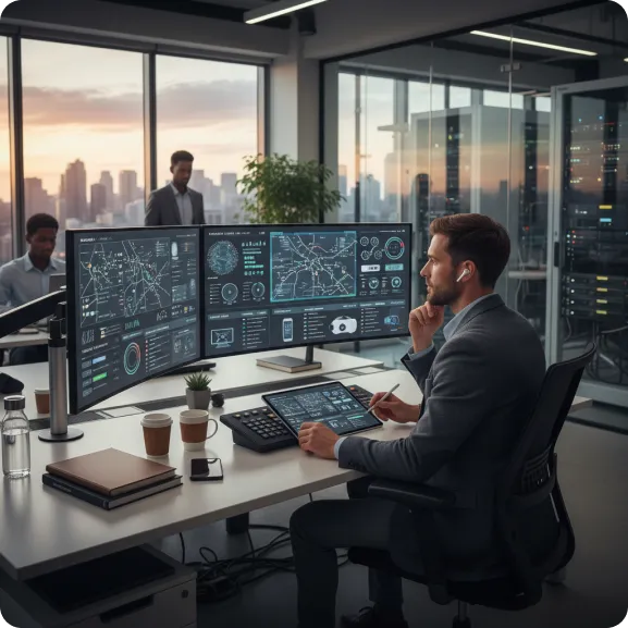 EezIT continuously monitors system performance and availability to ensure stable, predictable operations.