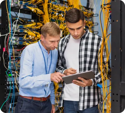 Network Monitoring & Optimization is the continuous oversight and tuning of wired and wireless infrastructure. This includes monitoring performance, addressing bottlenecks, and ensuring secure, reliable connectivity across all locations.