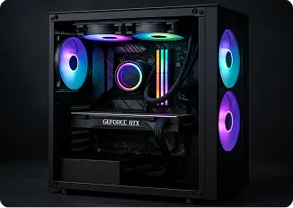 Custom PC built for performance and reliability in Calgary