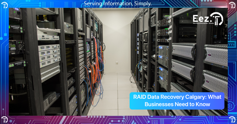 RAID data recovery Calgary for business servers and storage systems